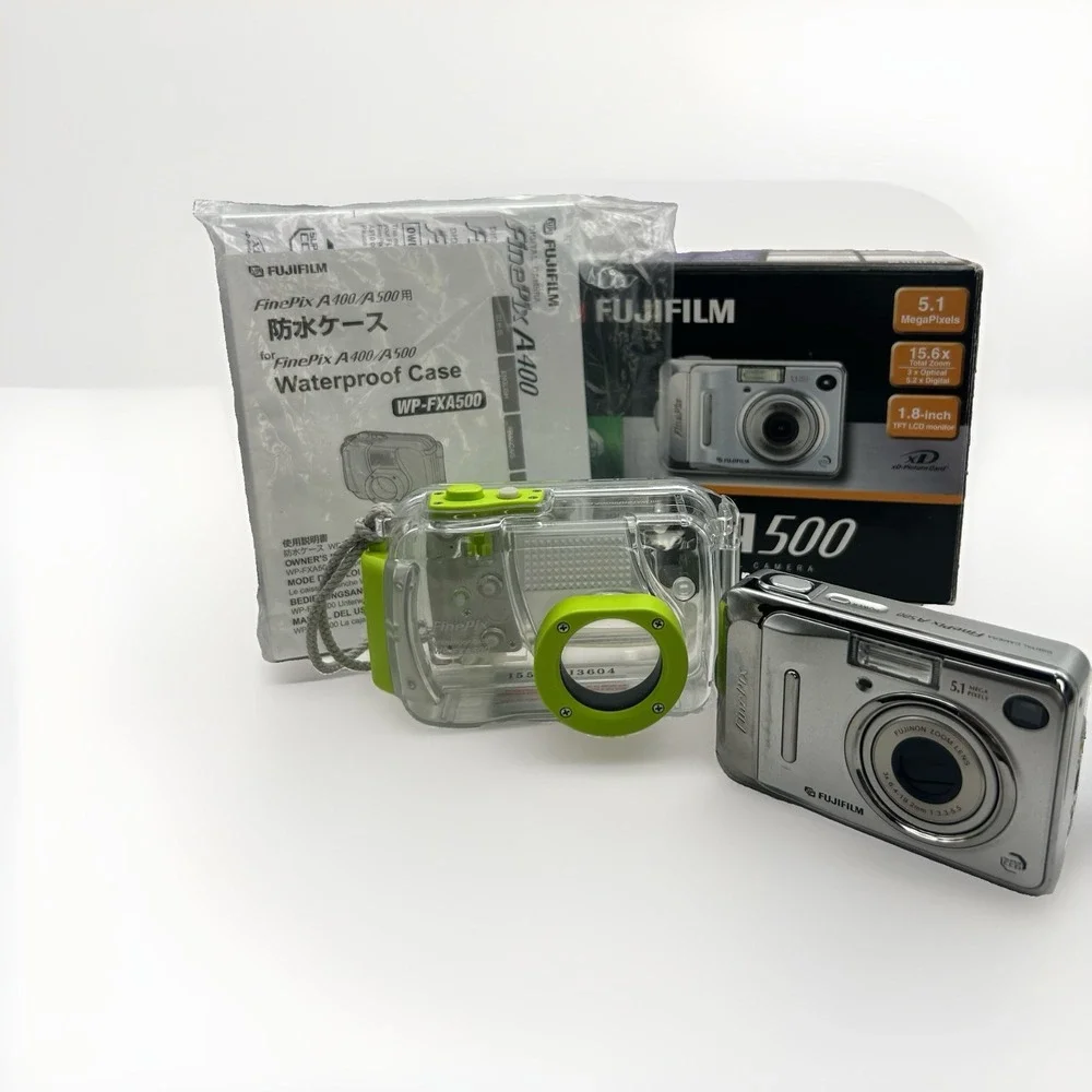 Fujifilm Digital Camera FinePix A400 4.1MP Silver Tested